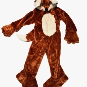 Brown Fox Costume with White Accents By Halloween Costume Size XS